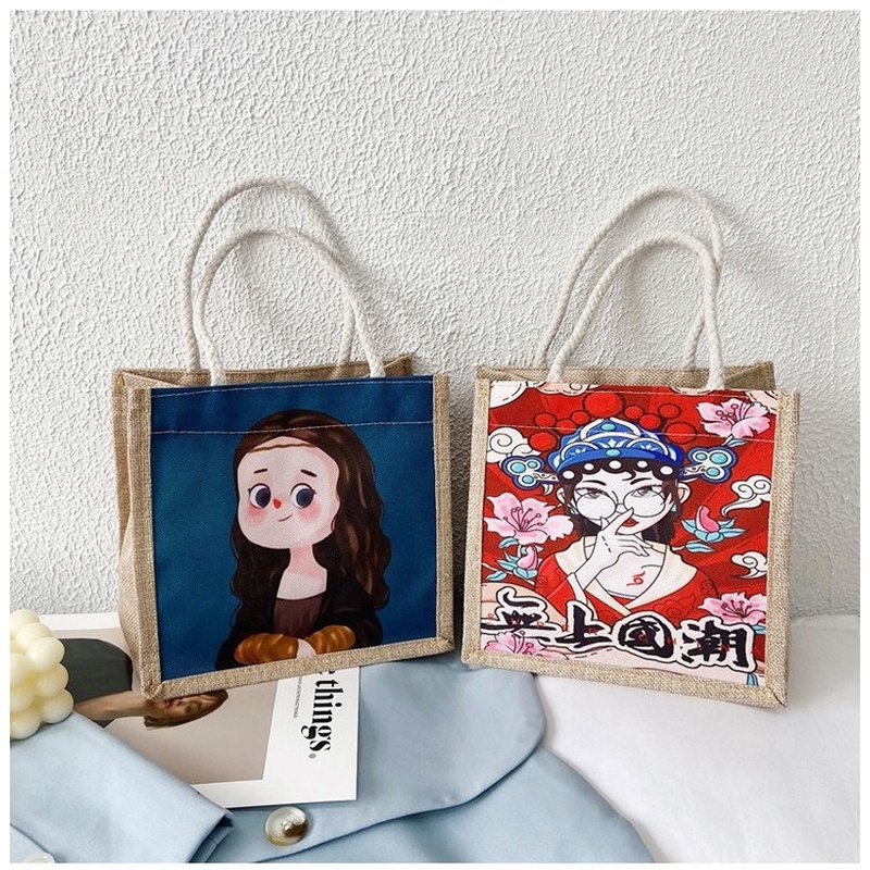 Túi cói mini đi biển nữ đẹp đi chơi thời trang dễ thương cute cá tính phong cách Vintage