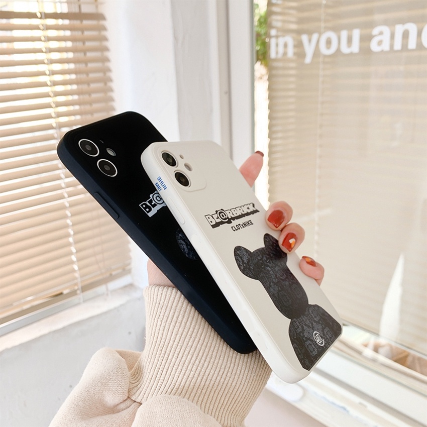 Ốp Lưng Iphone Vuông Cạnh Hình Bearbrick 6/6plus/6s/6splus/7/7plus/8/8plus/x/xr/xs/11/12/pro/max/plus/promax - Sencase