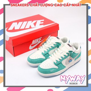 [SIÊU ĐẸP] Giày thể thao DUNK LOW PRO "KASINA"  SEOUL BUSAN màu xanh ngọc
