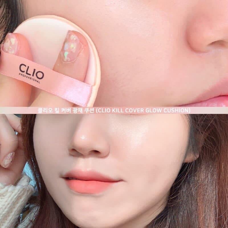 Phấn Nước CLIO KILL COVER GLOW Cushion SPF50+ PA+++