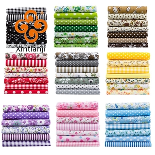  7 Cái   lốc DIY 100% cotton Vải In Vải May Quilting Vải Cho Chắp Vá Kim Vá Phụ Kiện Handmade T7866 