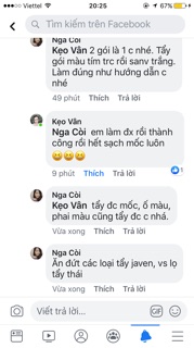 Thuốc tẩy quần áo
