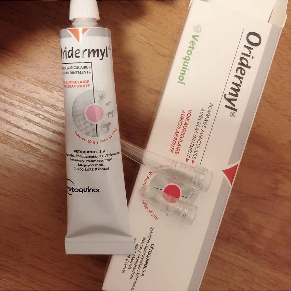 Sản phẩm vệ sinh tai Oridermyl làm sạch rận tai chó mèo và ngăn ngừa viêm tai