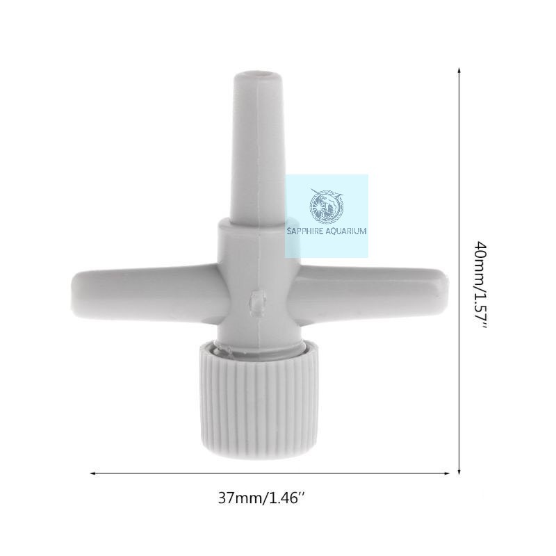 Van chia oxy nhựa cho bể cá cảnh - bể thủy sinh