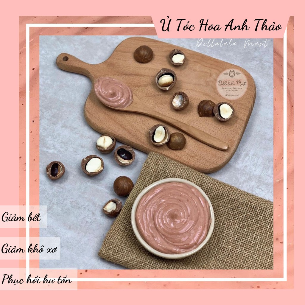 Ủ Tóc Tinh Dầu Hoa Anh Thảo Phục Hồi Tóc Hư Tổn - Dollalala Mart