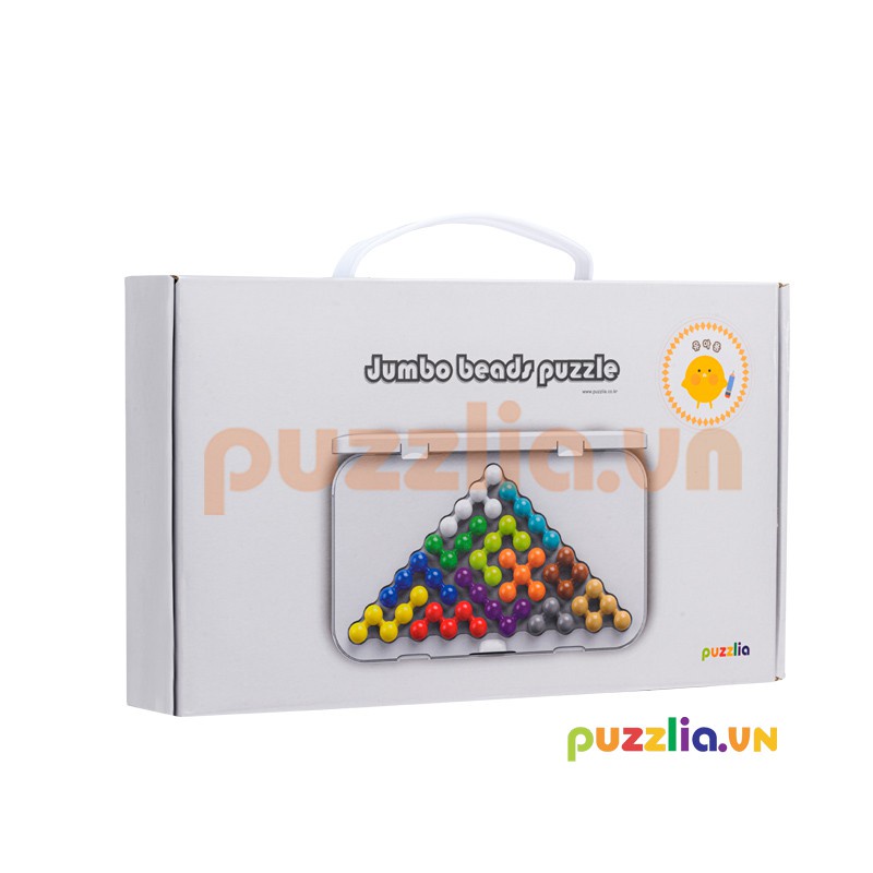 ĐỒ CHƠI THÔNG MINH HQ PUZZLIA BỘ TAM GIÁC JUMBO