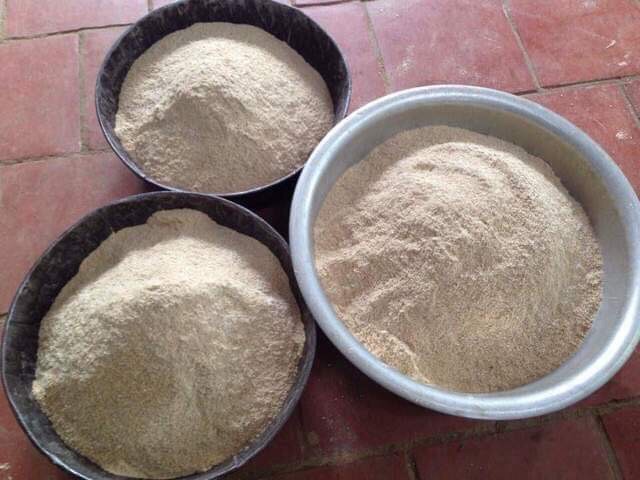 1kg tinh bột cám gạo quê nguyên chất