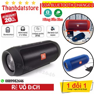 Loa bluetooth charge 2 mini vỏ nhôm nghe nhạc hay âm thanh chất lượng hỗ trợ cắm thẻ nhớ và usb