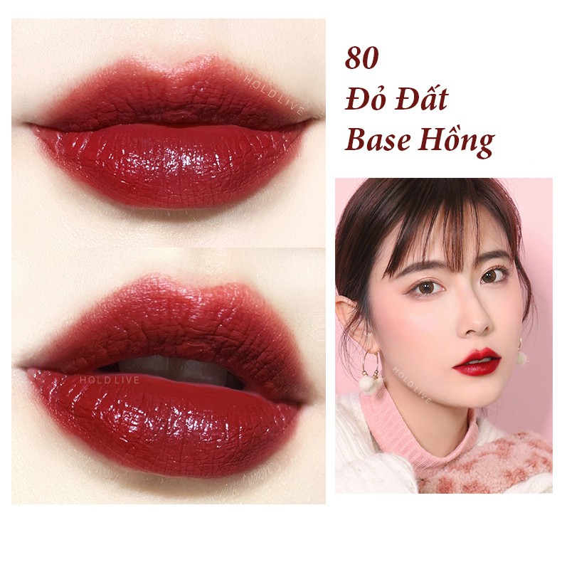 Set 5 son kem vuông Hold Live orchid love matte lip chính hãng Holdlive nội địa Trung HL270 NPP Shoptido | BigBuy360 - bigbuy360.vn