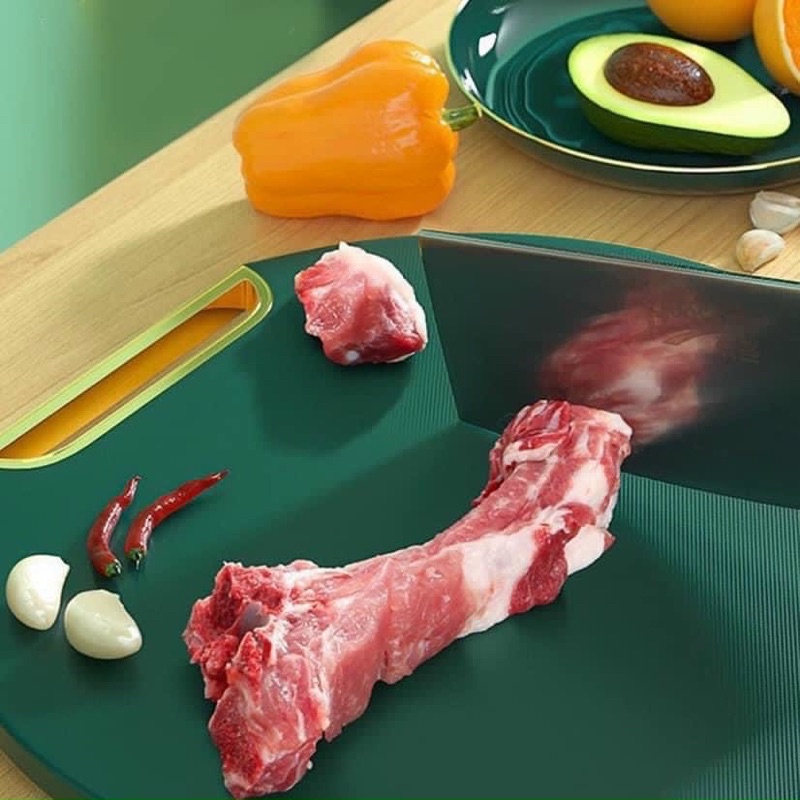 Thớt Nhựa PE đa năng chống nấm mốc kháng khuẩn, Thớt tròn đường kính 33cm siêu hót