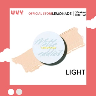 Phấn nước đơn lemonade matte addict cushion spf50+ pa+++ 15g