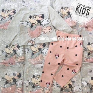 🧚‍♀️Bộ Hm xuất Minnie múa 3D cho bé gái