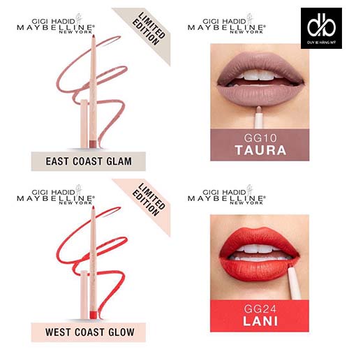 Chì kẻ môi Maybelline New York Gigi Hadid Lip Liner