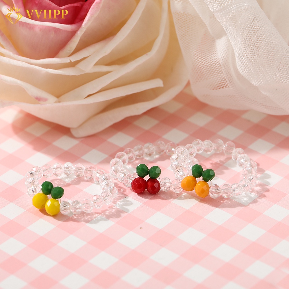 Nhẫn hình trái cherry thời trang Hàn Quốc cho nữ