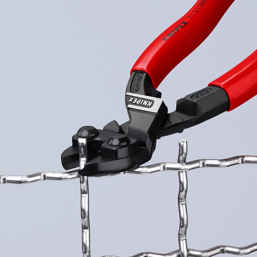Kìm Cắt Sát Knipex CoBolt® Đầu Nghiêng 20⁰ Cắt Đinh Ø 5.2 mm Mã Số 71 21 200/ 71 22 200/ 71 41 200 - Sản Xuất Tại Đức