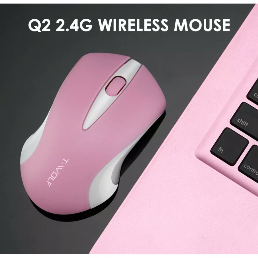 Chuột máy tính không dây T-WOLF Q2 2.4G ngon bổ rẻ