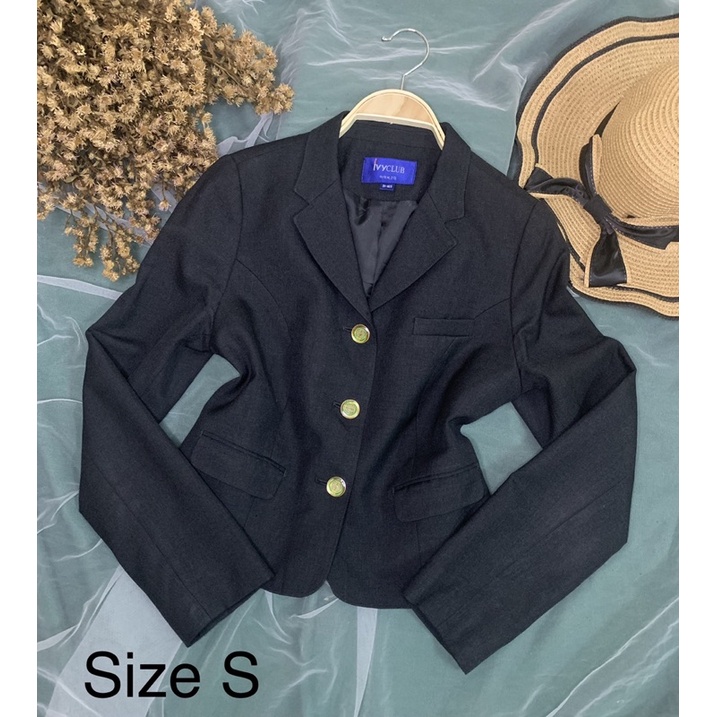 Áo vest/blazer Hàn si tuyển form ngắn kiểu dáng đồng phục học sinh (ảnh thật)