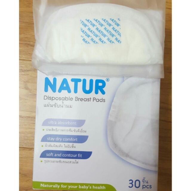 Miếng lót thấm sữa Natur ( 30 miếng)