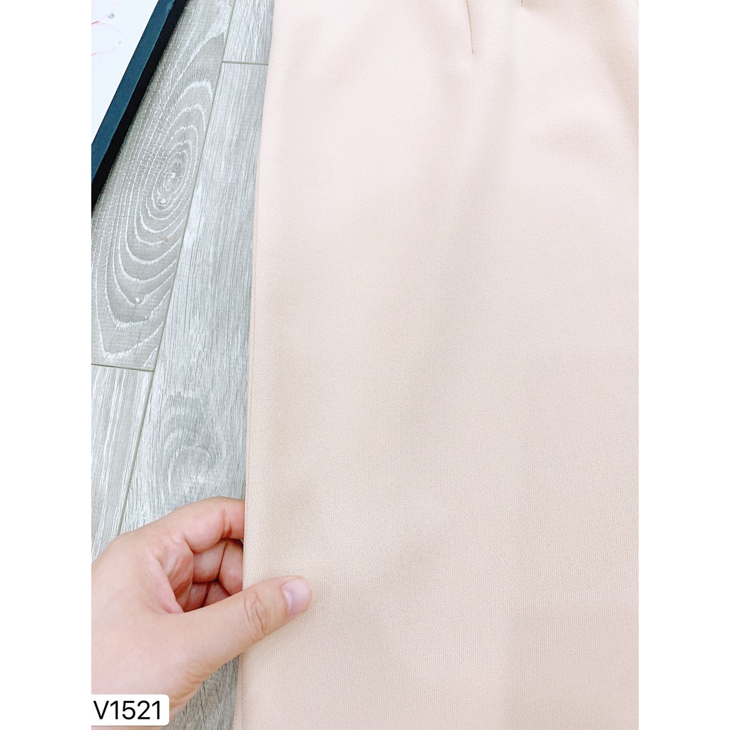 [Mã WASTMAY giảm 15% tối đa 30K đơn 150K] Váy be cổ ren V1521 - Đẹp Shop DVC (Kèm ảnh thật trải sàn do shop tự chụp) | BigBuy360 - bigbuy360.vn