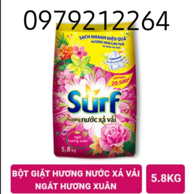 Bột giặt Surt 5,8kg