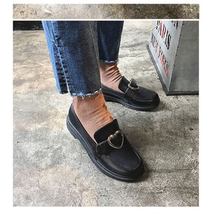 (HÀNG ORDER)Giày oxford da bóng tag tim