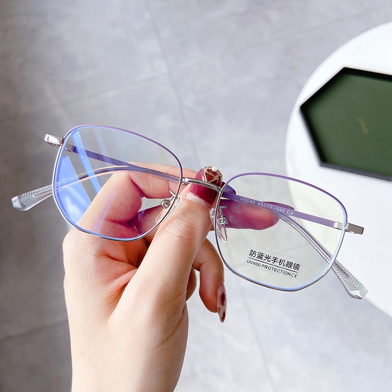 Mắt Kính Gọng Tròn Chống Tia Sáng Xanh Phong Cách Retro Jz5040 | BigBuy360 - bigbuy360.vn