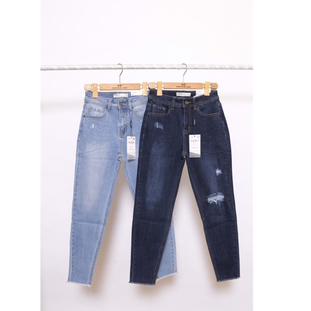 Quần bò nữ , quần Jean nữ VNXK Boyfriend TUA RUA RÁCH đẹp xuất sắc