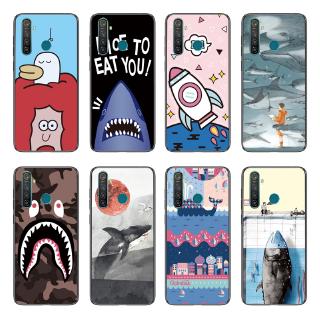 Ốp điện thoại TPU mềm chống sốc hoạt hình cho OPPO Realme 5i / Realme 5S / Realme 5 Pro / Realme Q