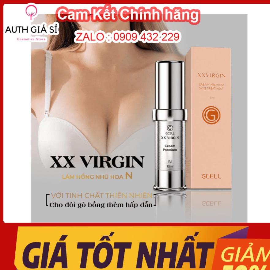 Kem Hồng Nhũ Hoa N XXVIRGIN Gcell Lọ 5ml