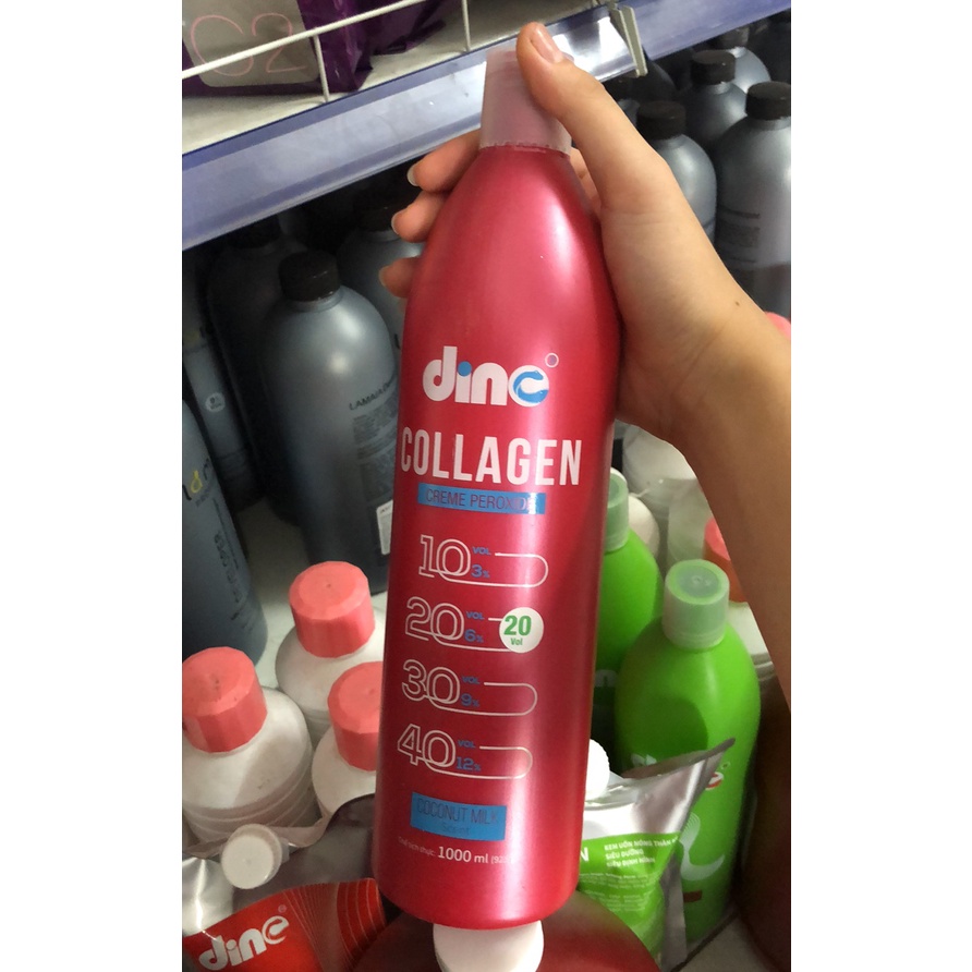 Trợ nhuộm DINO Collagen 1000ml Bestmypham