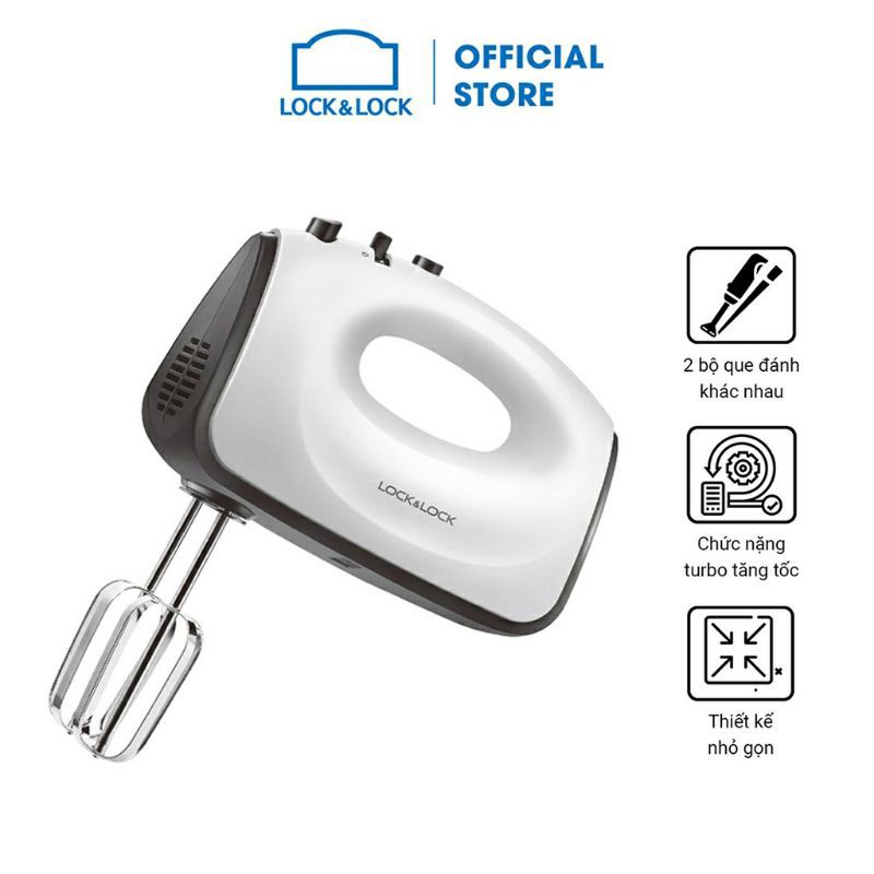 Máy Đánh Trứng Lock&Lock Hand Mixer 300W