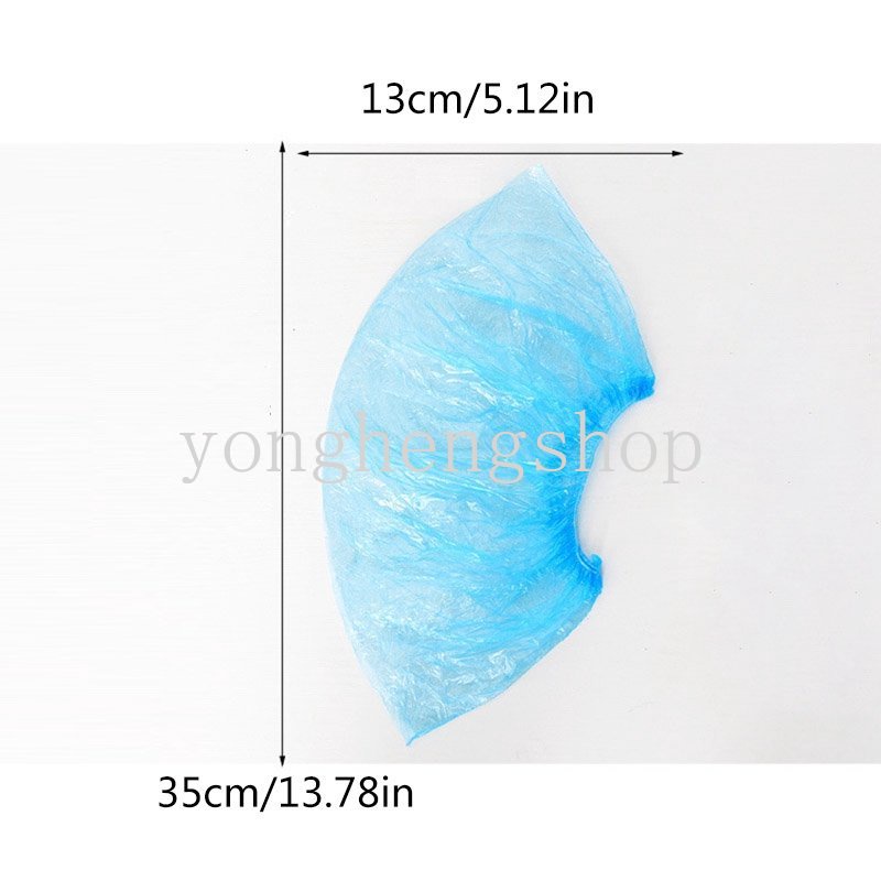 Bộ 100 Bọc Giày Chống Nước Chống Bụi Dùng Một Lần Tiện Dụng