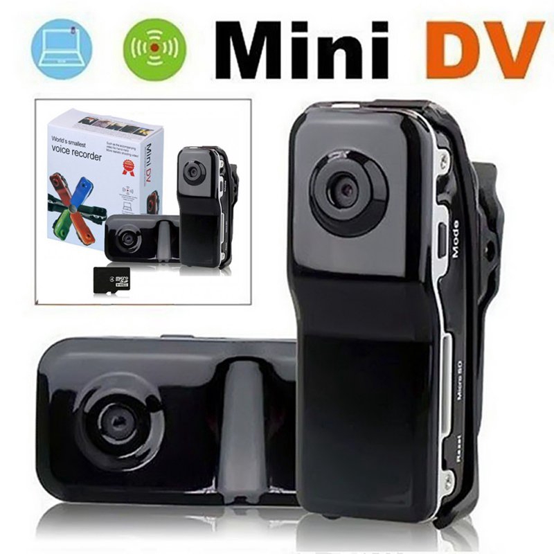 Bộ camera ghi âm MD80 8G TF độ phân giải cao 720x480
