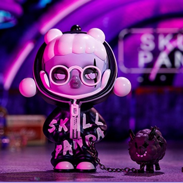 ★Hgtoys★  Búp Bê POPMART Skullpanda Hypepanda Series Hộp Quà Trang Trí Thời Thượng