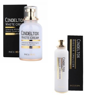 Kem Dưỡng Trắng Da Chiết Xuất Từ Hoa Quả & Thảo Dược Thiên Nhiên Incugen Cindeltox White Cream 50ml (100% Korea)