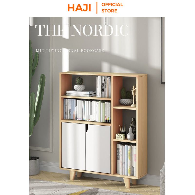 Tủ văn phòng HAJI kiểu dáng hiện đại lưu trữ vật dụng gọn gàng thiết kế thông minh A107