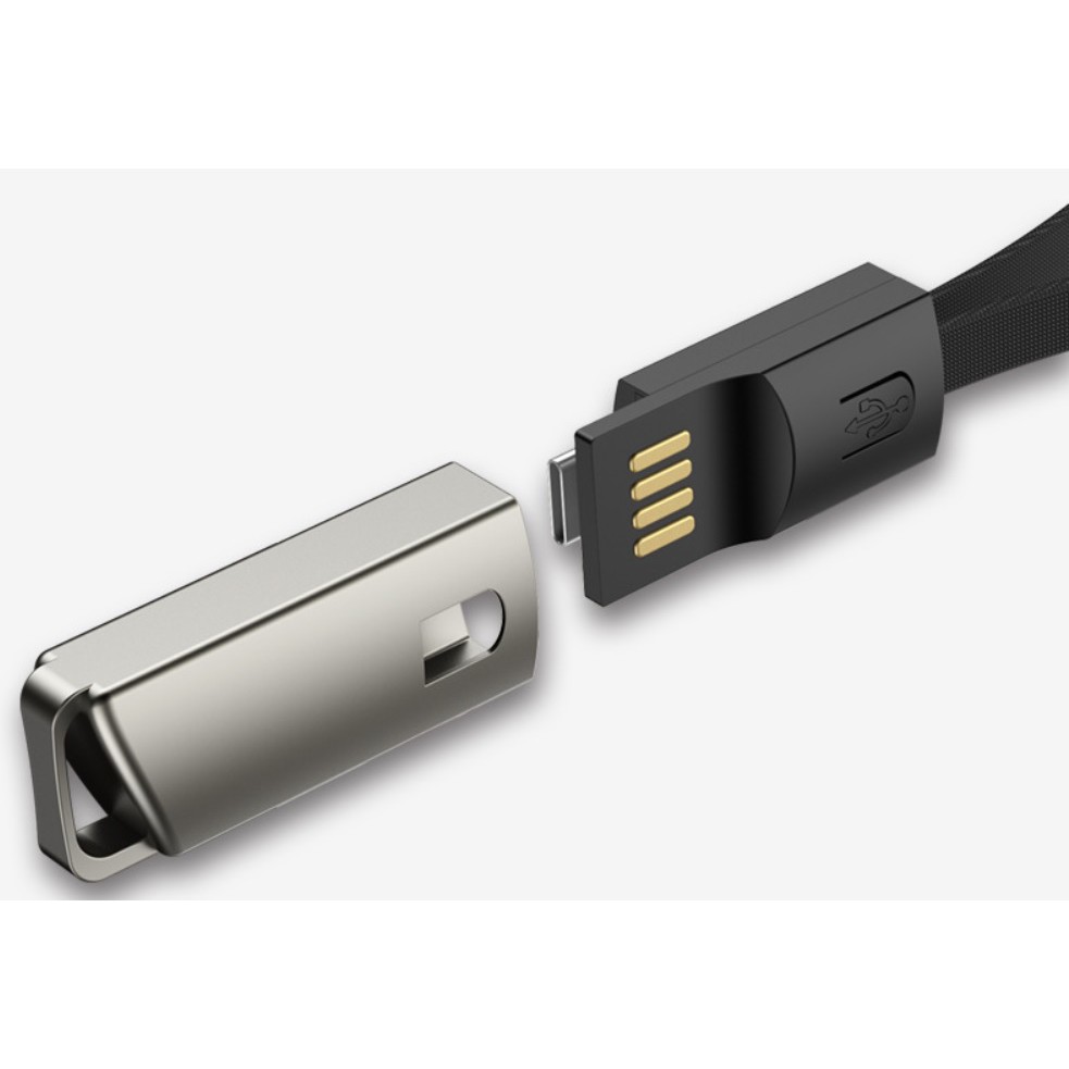 Cáp sạc iPhone Lightning – Type C – Micro USB loại ngắn 20 cm mẫu 2 DL TECH