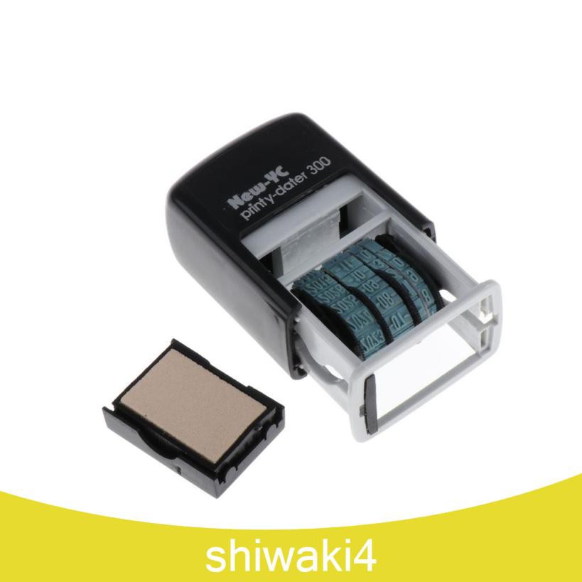 Con Dấu Ngày Tháng Tự Đóng Dấu H-4mm Shiwaki4