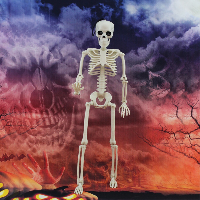 Đồ trang trí Bộ Xương Người Sống Động Treo Trang Trí Tiệc Halloween