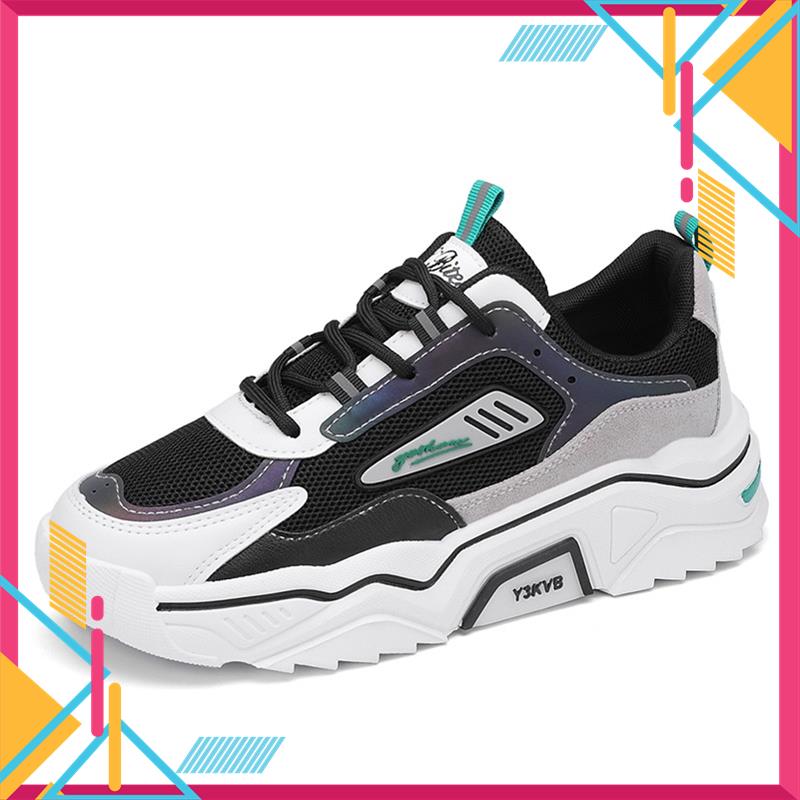 Giày Sneaker nam thể thao Y3 độn đế tăng chiều cao phong cách trẻ trung năng động thời trang ulzzang Hàn M72