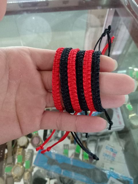 Vòng tay dây bện nam nữ chỉ đỏ (đen) may mắn cho người đeo | BigBuy360 - bigbuy360.vn