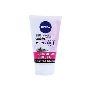 Sữa rửa mặt Nivea Dưỡng trắng, mờ vết thâm 100g