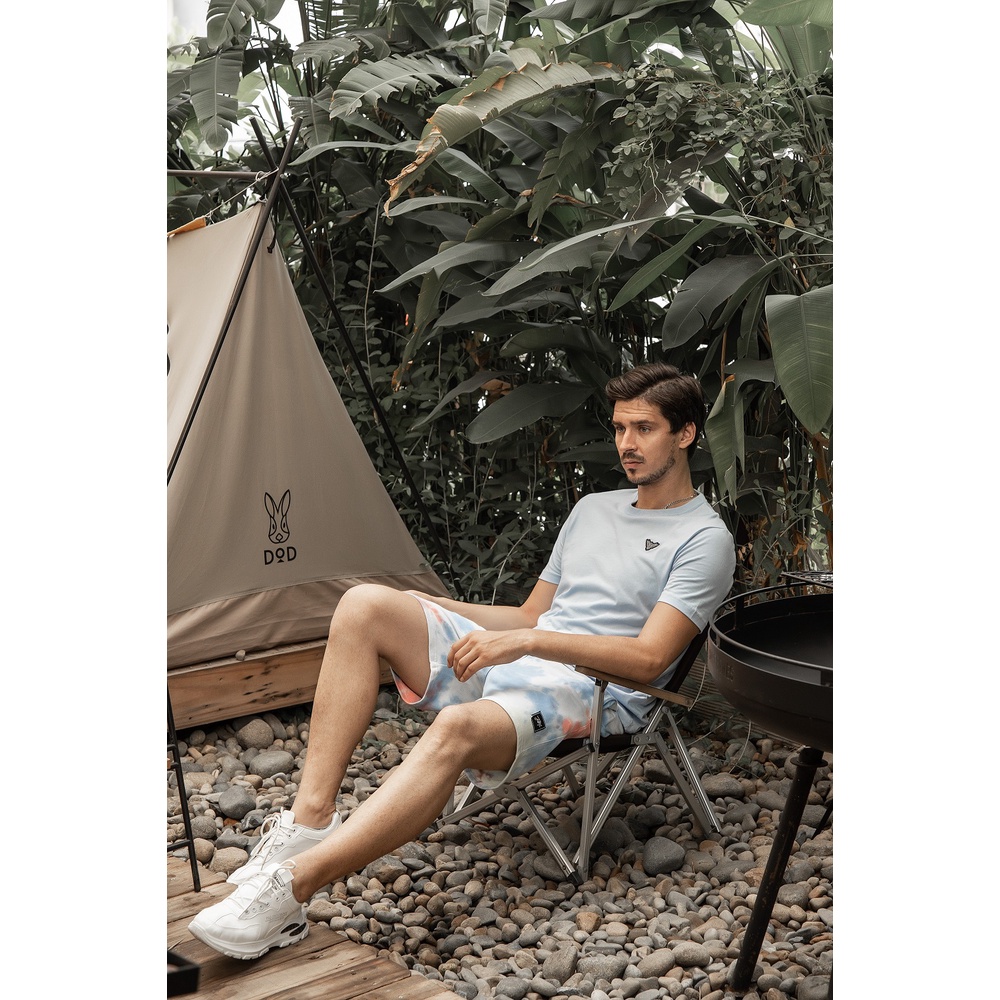 Quần Shorts Nỉ Loang Màu Just Men SS22