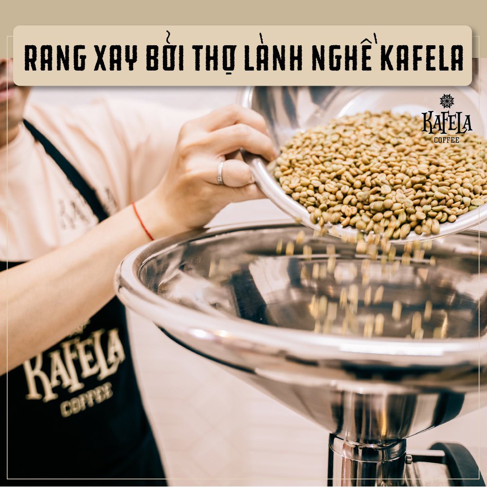 [GU MẠNH] - 100% Robusta Cầu Đất & Gia Lai - Cà phê pha phin Thương hiệu Kafela