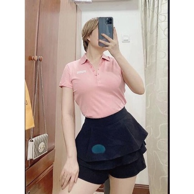 BÁN SỈ ÁO POLO PUMM CÁ SẤU KHUY DỌC 6 MÀU CHO NỮ AN48 | BigBuy360 - bigbuy360.vn