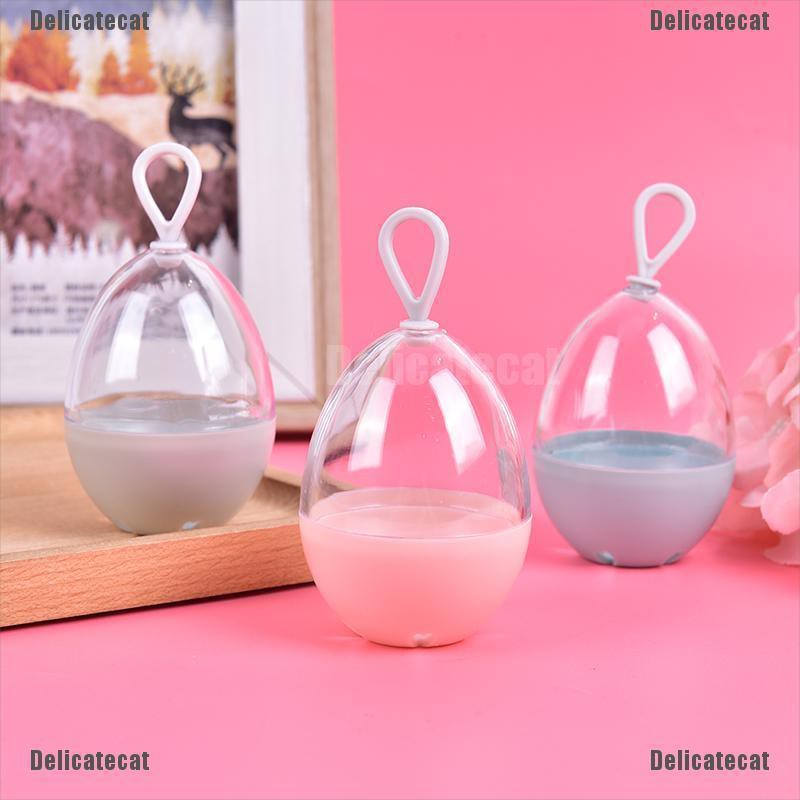 (Hàng Mới Về) Hộp Đựng Mút Trang Điểm Hình Quả Trứng Thuận Tiện