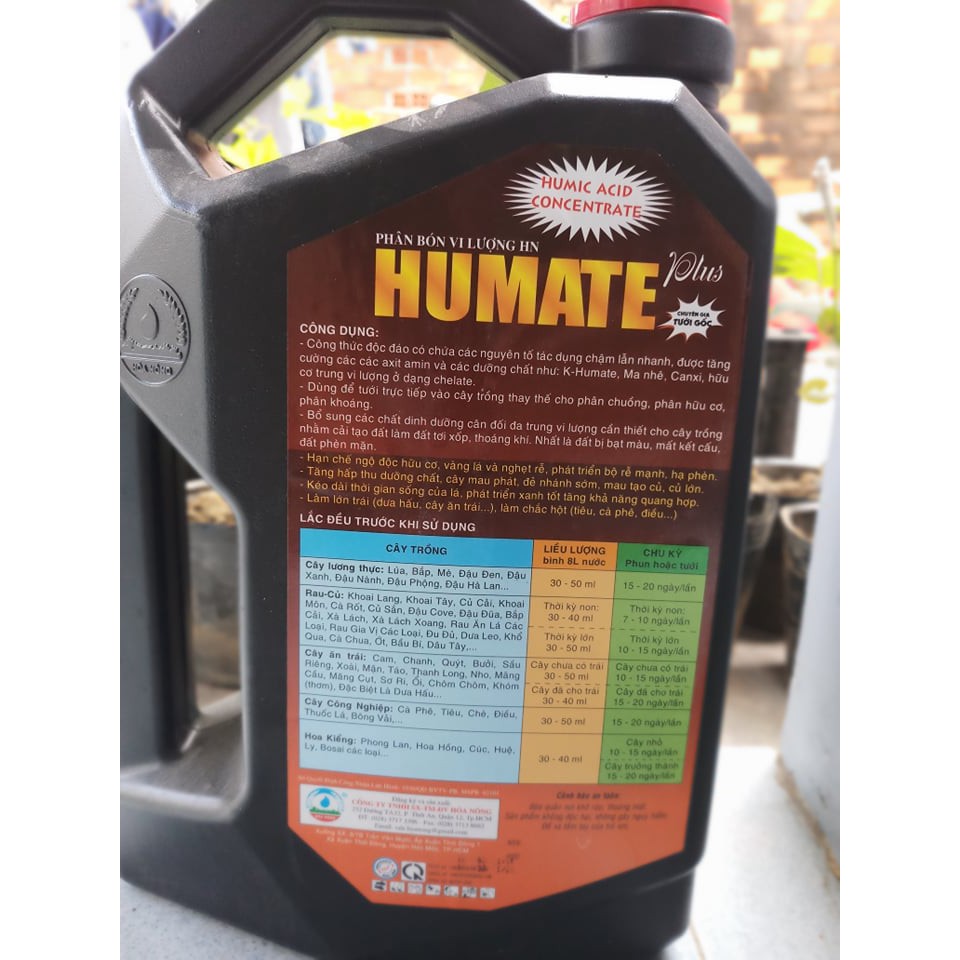 Phân HUMATE