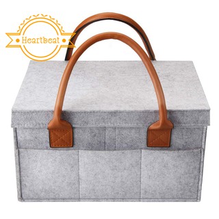 Car Caddy Organiser, Nappy Organiser Grey Basket Stroller