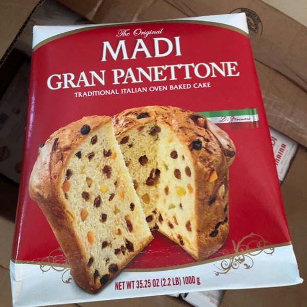BÁNH MÌ NHO KHÔ MADI GRAN PANETTONE 1KG TRUYỀN THỐNG CỦA Ý