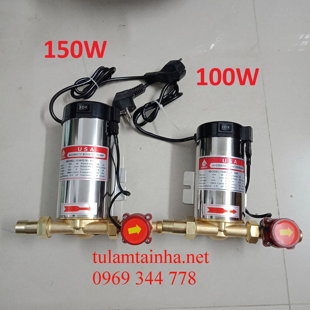 Máy bơm tăng áp 100W